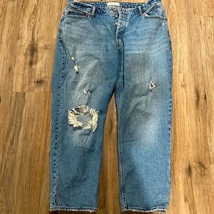 Curve love DAD JEAN size 16 short Abercrombie size 33 short